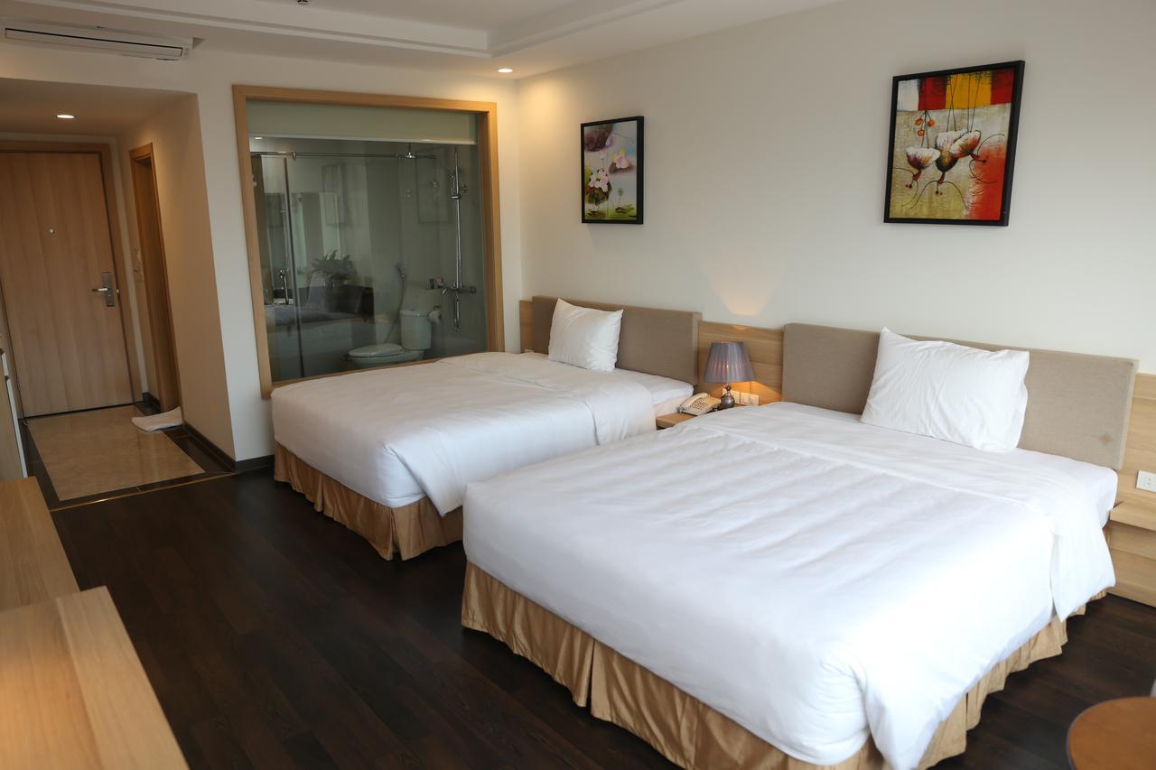 Ha Huy Hotel Hà Tĩnh Buitenkant foto